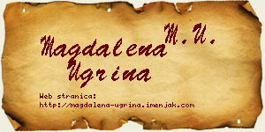 Magdalena Ugrina vizit kartica